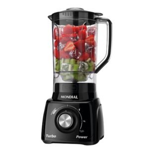 Liquidificador Mondial, 3 Velocidades, Preto, 2,2 Litros - L-99 Fb - 220v 220v