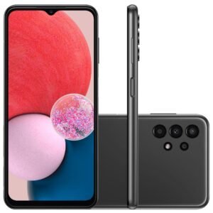 Smartphone Samsung Galaxy A13, 6.6'', Câmera Quádrupla Traseira, 50Mp, 128Gb, Octa Core, 5000Mah, Preto- Sm-A135Mzklzto