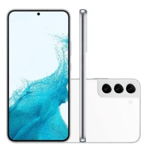 Smartphone Samsung Galaxy S22+, 5G, 256Gb, 8Gb Ram, Tela Infinita De 6.6'', Câmera Tripla Traseira De 50Mp, Branco - S906Ezwsxzto