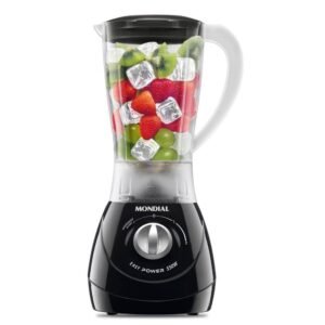 Liquidificador Mondial 2 Velocidades 1.5 Litros, Preto - L-550 Preto 110v