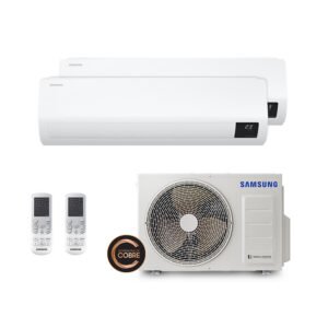 Ar Condicionado Multi Bi Split Inverter Samsung 2x9000 Btus Quente/frio 220V Monofasico AJ050AXJ2KH/AZ