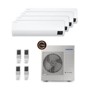 Ar Condicionado Multi Quadri Split Inverter Samsung 3x9000 + 1x18000 Btus Quente/frio 220V Monofásico AJ100AXJ5KH/AZ