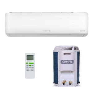 Ar Condicionado Split Hw Inverter Eco Top Agratto 9000 Btus Frio 220V Monofasico EICST9FR402