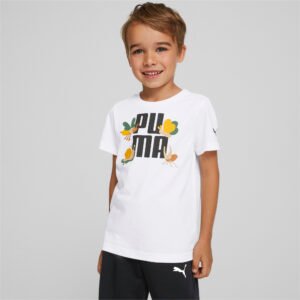 PUMA Camiseta Small World Kids – Cor Branco - Tamanho 14A