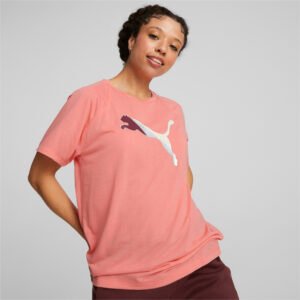 PUMA PUMA Camiseta Evostripe Feminina – Cor Rosa