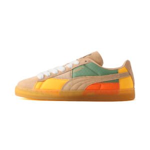 PUMA Tênis Suede PUMA X Black Fives Masculino - Cor Bege - Tamanho 38
