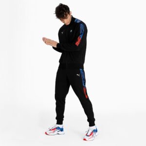 PUMA Calça De Moletom Bmw M Motorsport T7 Regular Masculina – Cor Preto - Tamanho M