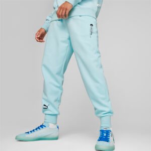 PUMA Calça Moletom Masculina PUMA X Pokémon – Cor Azul - Tamanho GG