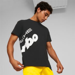 PUMA Camiseta Porsche Legacy Logo Masculina – Cor Preto - Tamanho G