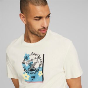 PUMA Camiseta Downtown Graphic Masculina – Cor Multi - Tamanho GG