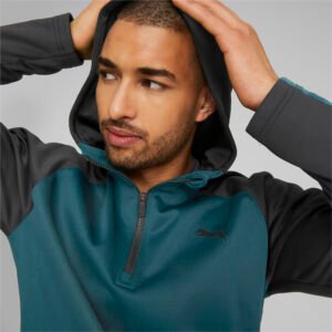 PUMA Moletom Com Capuz Train Off Season Training Masculino – Cor Verde - Tamanho P