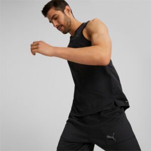 PUMA Regata Fit Training Masculina – Cor Preto - Tamanho P