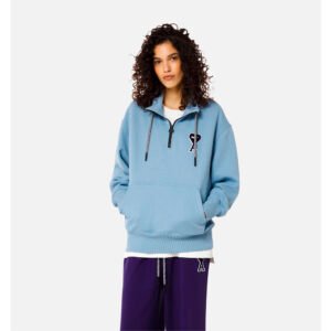PUMA PUMA Moletom Half-Zip PUMA X Ami – Cor Azul