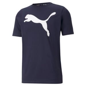 PUMA Camiseta Active Big Logo Masculina – Cor Azul - Tamanho P