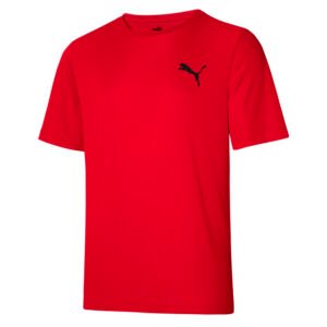 PUMA Camiseta Active Small Logo Masculina – Cor Vermelho - Tamanho GG