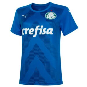 PUMA Camisa Palmeiras Goleiro Home 2022 Feminina – Cor Amarelo - Tamanho EGG