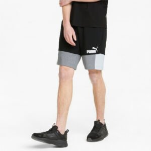 PUMA Shorts Ess+ Block Masculino – Cor Preto - Tamanho M
