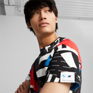 PUMA PUMA Camiseta Bmw M Motorsport Printed Masculina – Cor Branco