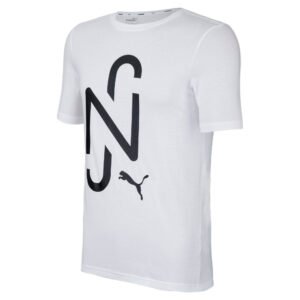 PUMA Camiseta Neymar Jr Casuals Football Masculina – Cor Branco - Tamanho P