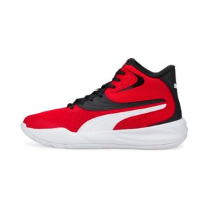 PUMA Tênis Triple Mid Basketball – Cor Vermelho - Tamanho 39