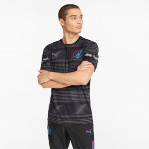 PUMA Camisa De Treino Manchester City Masculina – Cor Preto - Tamanho GG