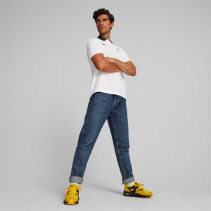 PUMA Camisa Polo Porsche Legacy Masculina – Cor Branco - Tamanho GG