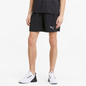 PUMA Shorts Favourite Woven 7" Session Running Masculino – Cor Preto - Tamanho P