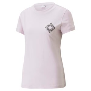 PUMA Camiseta Swxp Graphic Feminina – Cor Roxo - Tamanho G