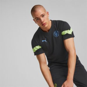 PUMA Camisa Manchester City F.c. Football Training Masculina – Cor Preto - Tamanho G
