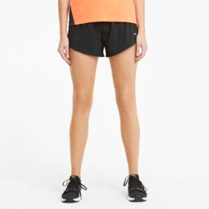 PUMA Shorts Favourite Woven 3" Running Feminino – Cor Preto - Tamanho M