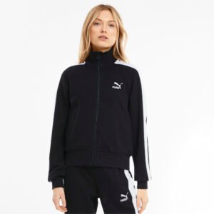 PUMA Jaqueta Track Iconic T7 Feminina – Cor Preto - Tamanho M