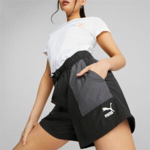 PUMA PUMA Shorts Swxp Woven Feminino – Cor Preto