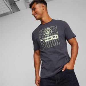 PUMA Camiseta Manchester City F.c. Football Ftblcore Masculina – Cor Azul - Tamanho M