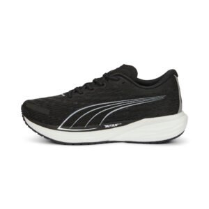 PUMA Tênis Deviate Nitro 2 Running Masculino – Cor Preto - Tamanho 43