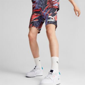 PUMA Shorts Fandom Printed Masculino – Cor Roxo - Tamanho P