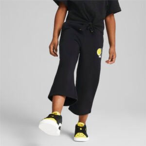 PUMA Calça 7/8 PUMA X Smileyworld Kids – Cor Preto - Tamanho 14A