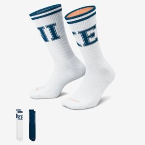 Meia Nike Everyday Plus Cush Crew (2 Pares) Unissex