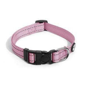 Coleira Reflexiva Rosa Mimo