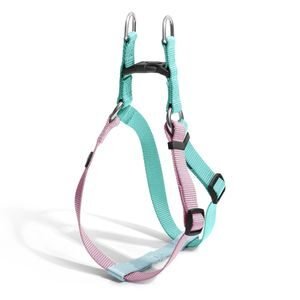 Peitoral Triple Step Verde e Rosa Mimo