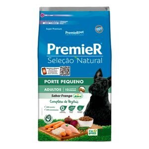 Ração Premier Cães Adulto Seleção Natural Raças Pequenas Frango