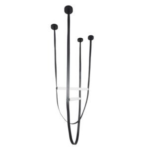 Pendente Led Lorum 15w 3000k Preto