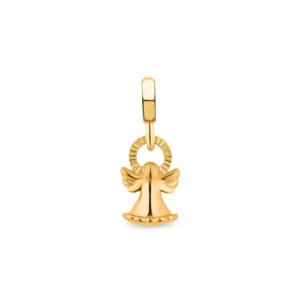 Pingente Life Anjo da Guarda com Banho de Ouro Amarelo
