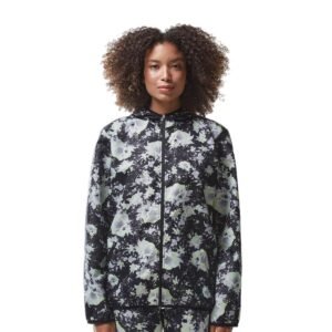 Jaqueta Quebra-Vento Estampada Olympikus Feminina