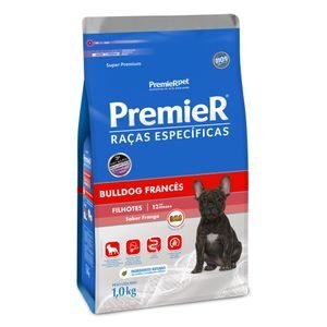 Ração Premier Bulldog Francês Filhotes Frango Raças Específicas