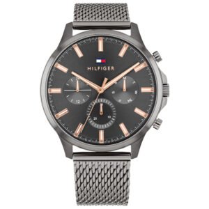 Relógio Tommy Hilfiger Masculino Aço Cinza 1710500