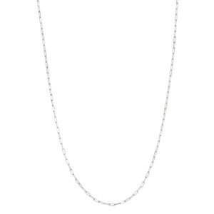 Corrente Life Cadeado Prata 40 cm