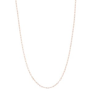 Corrente Life Cadeado Liga Rosé 70 cm