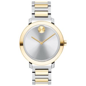 Relógio Movado Feminino Aço Prateado e Dourado 3600825