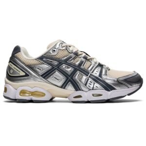 Tênis ASICS GEL-Nimbus 9 - Masculino - Prata