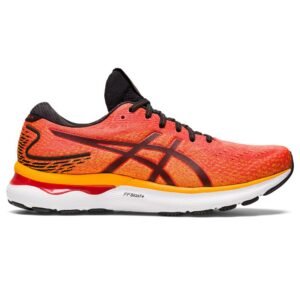 Tênis ASICS GEL-Nimbus 24 - Masculino - Laranja